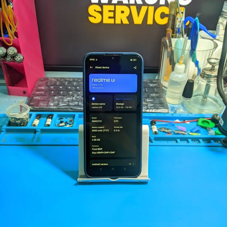 Realme C25: Layar Mati Tapi Masih Ada Suara? Bisa Diservis di Pangkalan Bun!