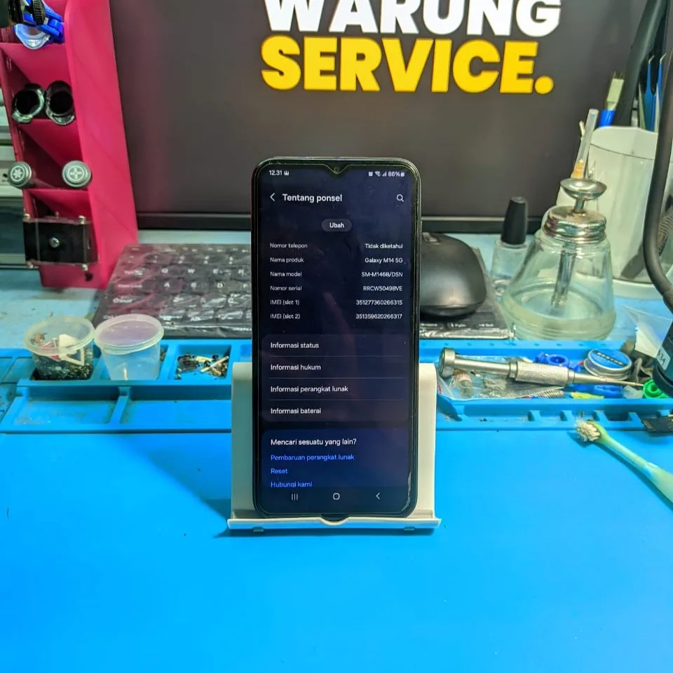 Samsung M14 5G Kemasukan Air? Tidak Bisa Cas dan Suara Hilang?