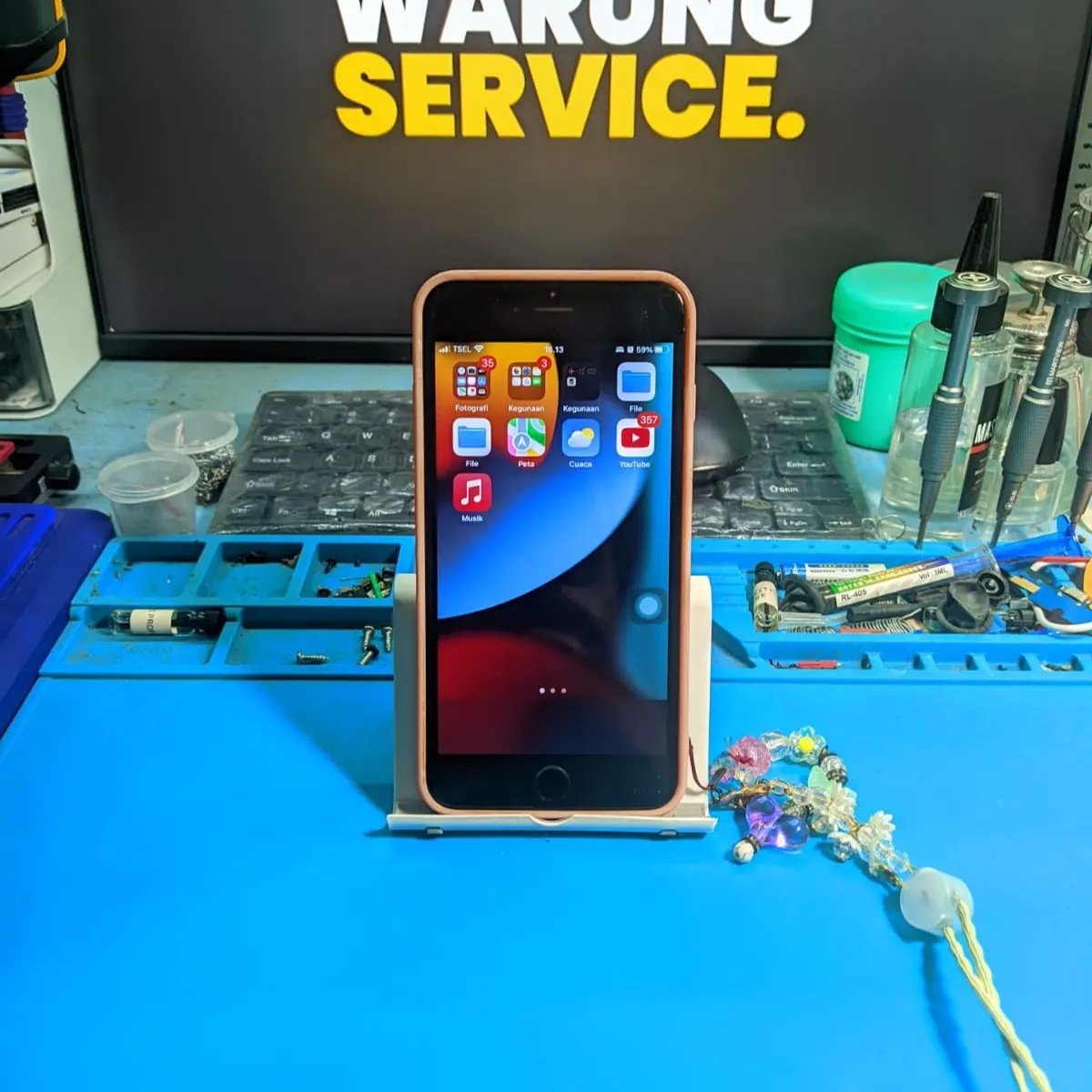 Service iPhone 6s Plus: Baterai Boros & Suara Telepon Hilang di Pangkalan Bun