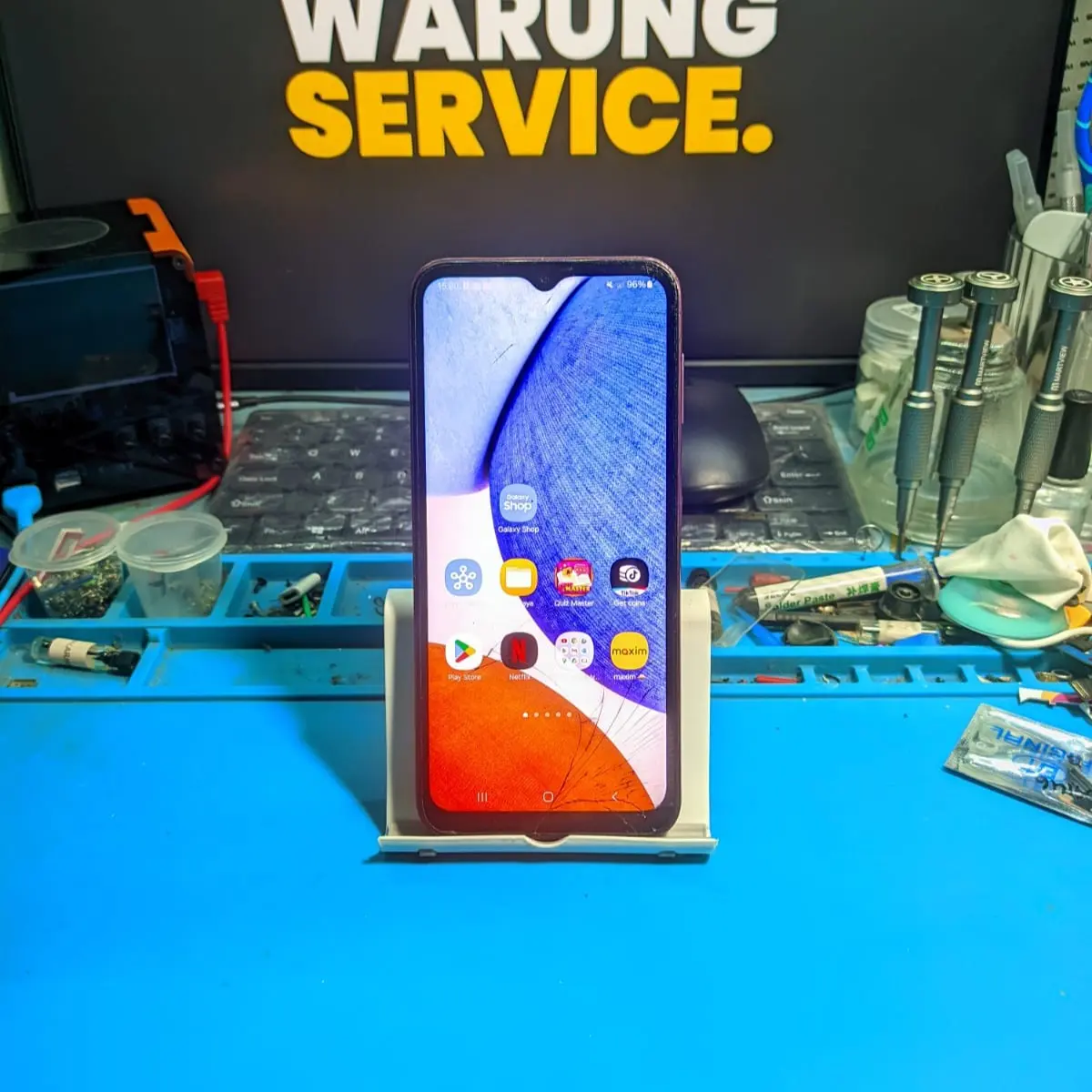 Service Samsung A14 5G Mati Total di Pangkalan Bun