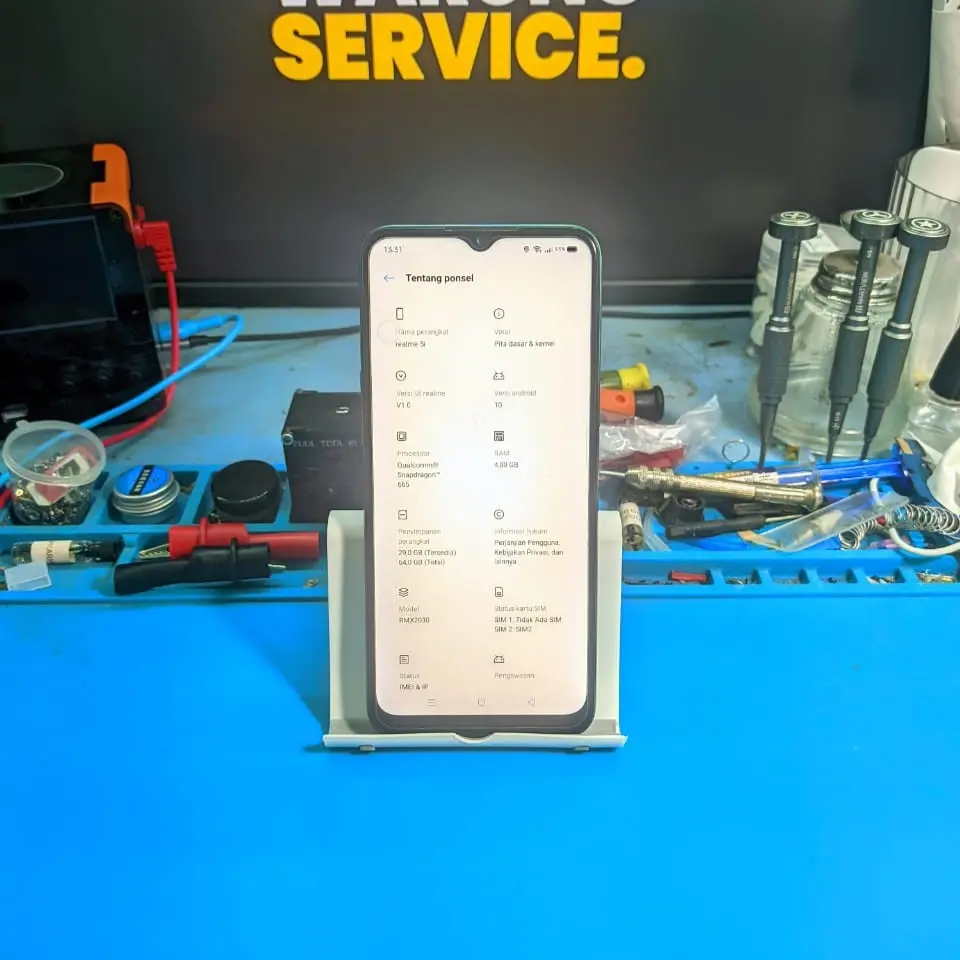 Realme 5i Mati Total Padahal Baterai Penuh – Solusi di Pangkalan Bun